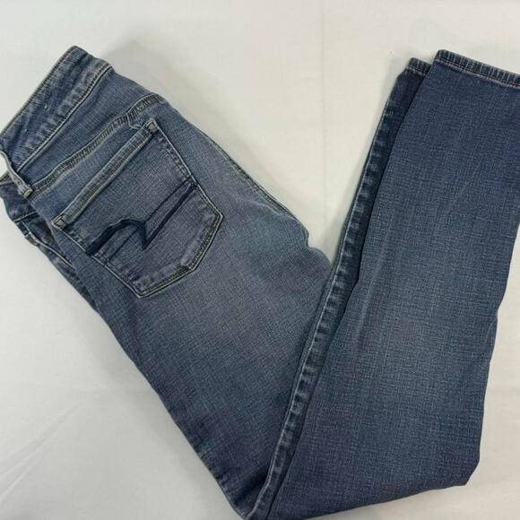 American Eagle Low Rise Skinney Jeans Size 4 Regular - Picture 3 of 6